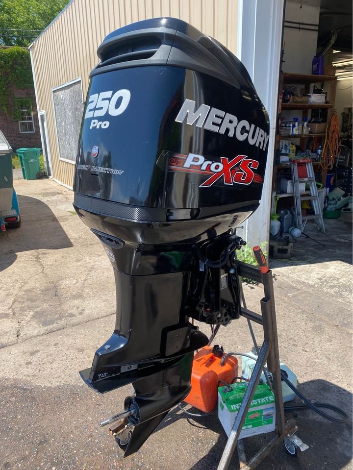 2014 Mercury 250 Engine - Commercial View