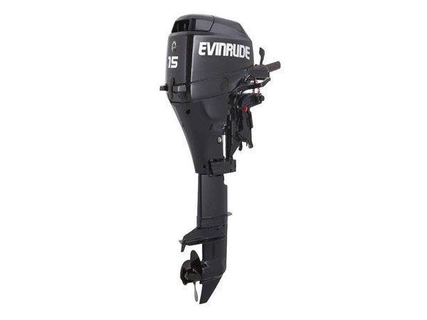 2017 Evinrude E15RGL4 Outboard - Commercial View