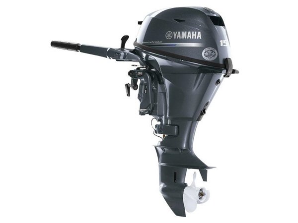 Yamaha F15 Outboard - Commercial View