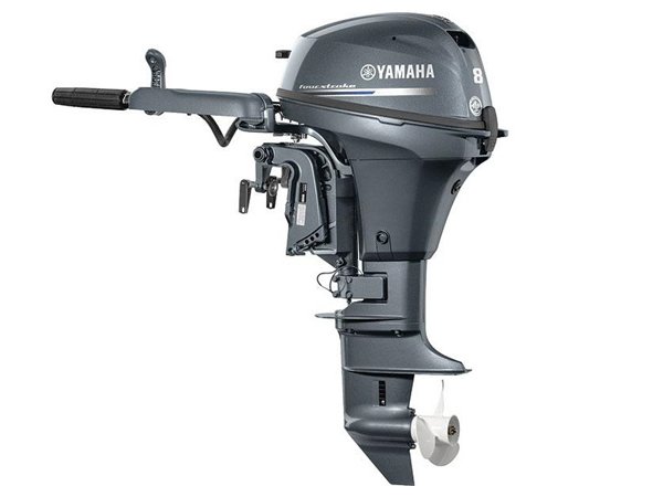 2017 Yamaha F8LMHB Outboard - Commercial View