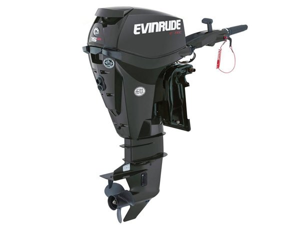 2018 Evinrude E15HTGL Engine - Commercial View