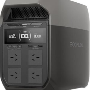 EF ECOFLOW DELTA 3 Portable Power Station, 1024Wh, 1800W