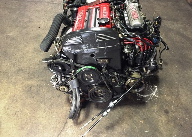 JDM 4G63T Engine - Commercial View